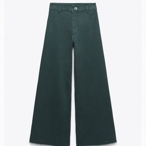 Zara Women’s Dark Green Marine Pants